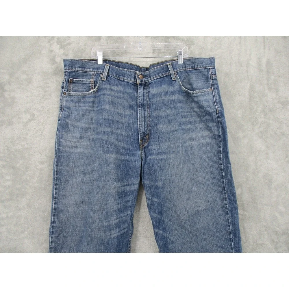 Levis 550 Jeans Mens Size 46 Relaxed Straight Leg Dark Wash Casual Workwear